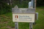 PICTURES/Covered Bridge, Rocks and More Fossils/t_Hopewell Rocks - Flower Pot Rock Sign.JPG